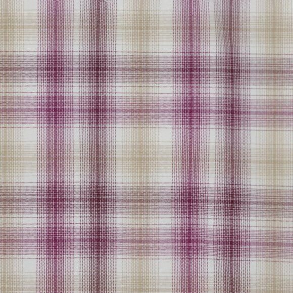 Marmot Women's Medium Purple & Tan Plaid Quick Dry Long Sleeve Button Up Shirt - Picture 5 of 9